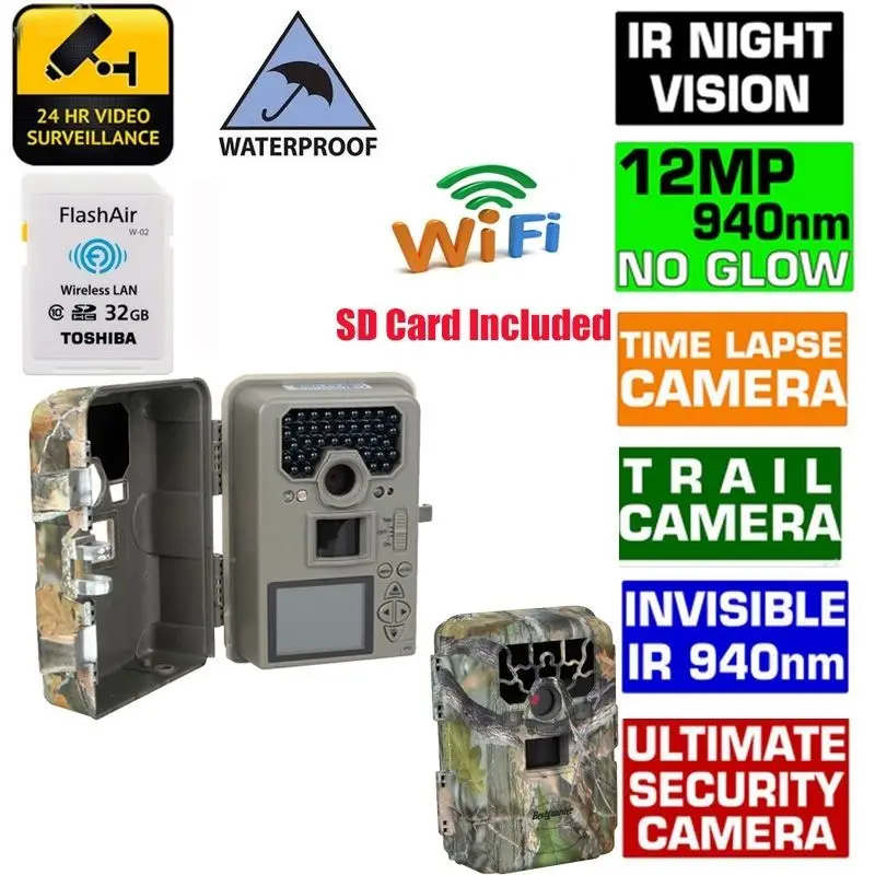 1080P 12MP Digital Hunting font b Camera b font Blueskysea SG 880V Motion Detection Infrared Wildlife