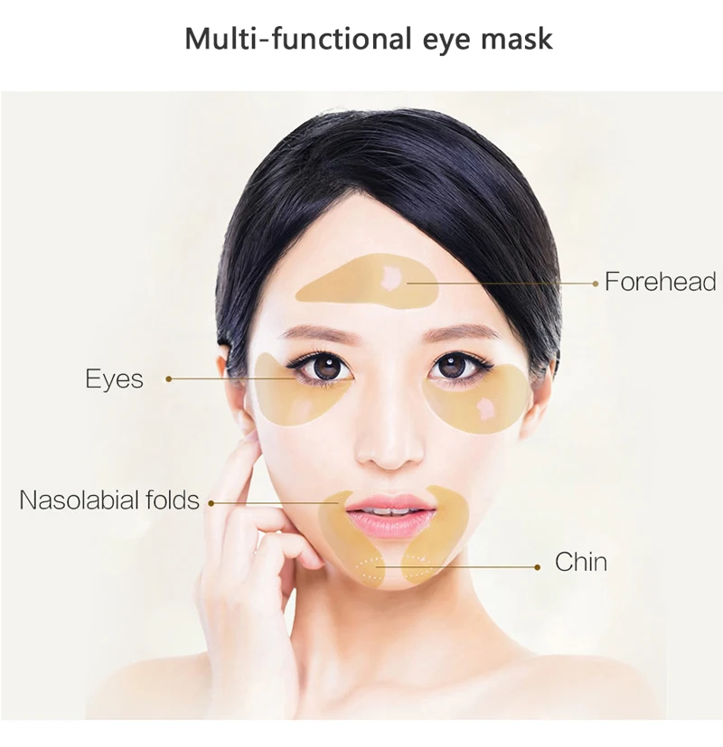 EFERO 120 шт коллагеновые маски для лица, маска под глазами прокладки мешки темный круг маска для сна увлажняющие патчи для глаз маска для глаз