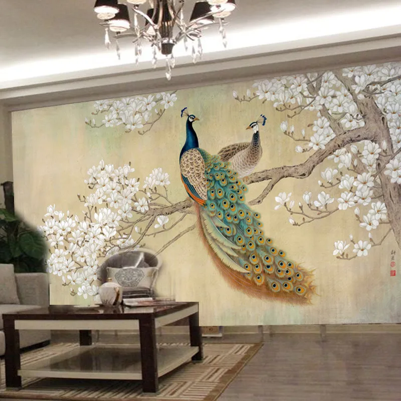 Buy Wholesale Peacock Wallpaper From China Peacock buy wholesale peacock wallpaper from china peacock