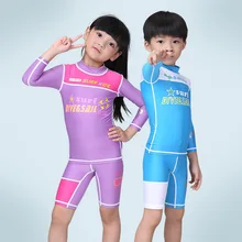 Детский купальный костюм для мальчиков детское бикини для мужчин и женщин с длинным рукавом для плавания, плавки для серфинга, полиэстер, животные, жемчуг, дневник