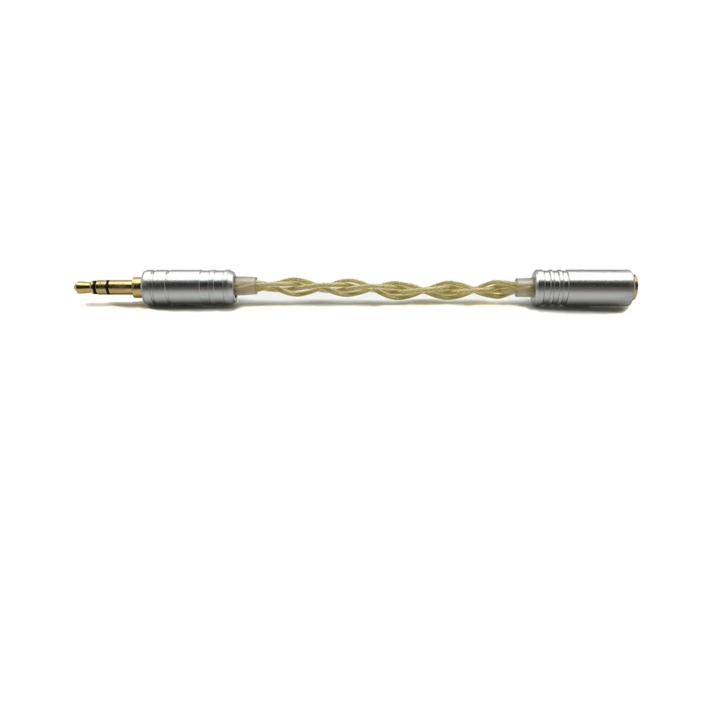 2 5mm Socket to 3 5mm Jack Earphone Cable Jack Male to TRRS Female Audio Adapter Cable for 2 5mm Balanced Earphones Headphone