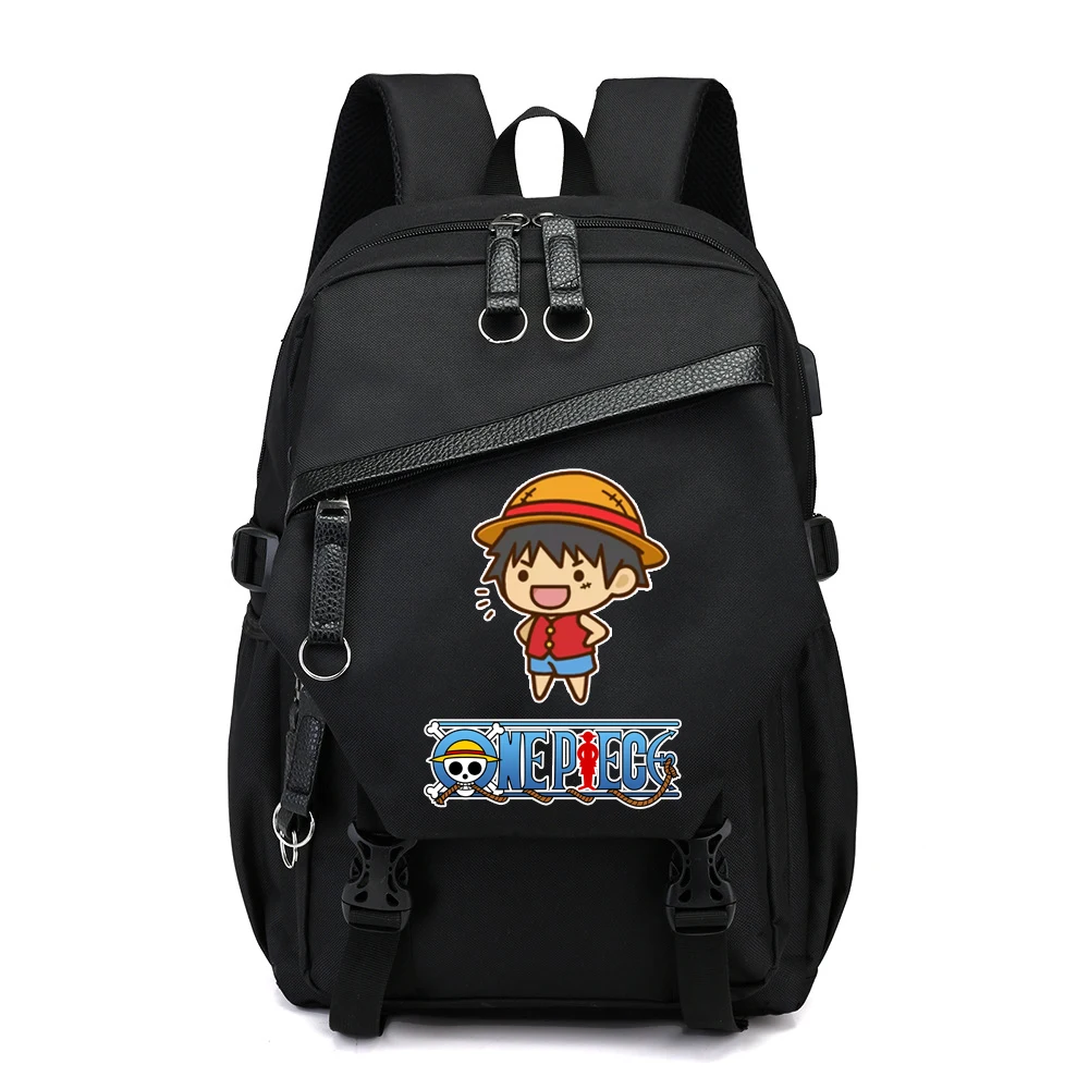 OnePieceAnimeCharacterBoysStudentsBackpackLufeeCartoonSchool