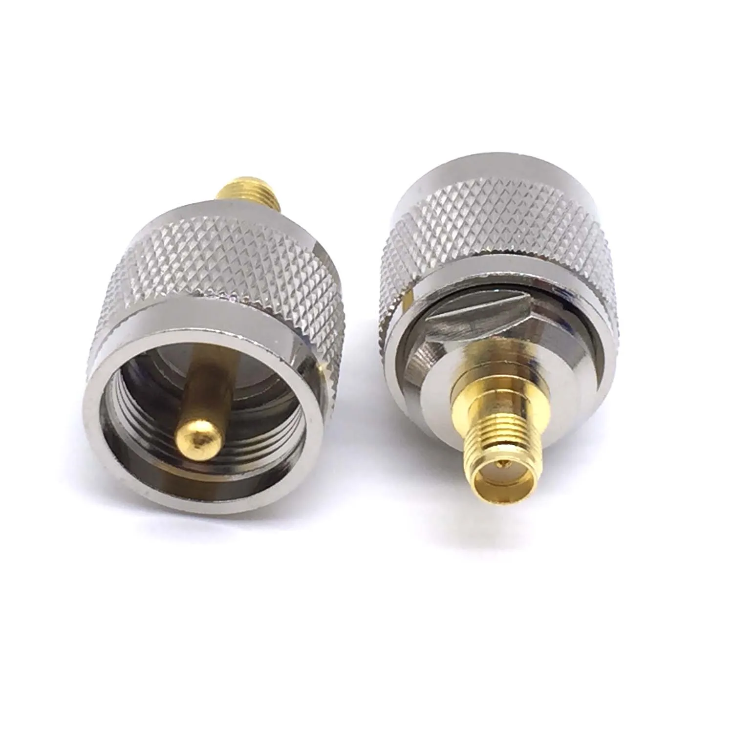 Коннектор JX 2pcs RF адаптер PL259 SO239 к SMA мужской женский для Motorola GP88S GP68 GP2000 GP328 GP338 коаксиальный кабель адаптер - Цвет: 2 X 2PCS