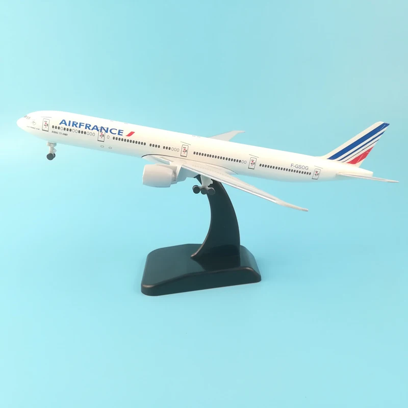 20 см AIR Франция BOEING 777 металлический сплав модель самолета колеса игрушечный