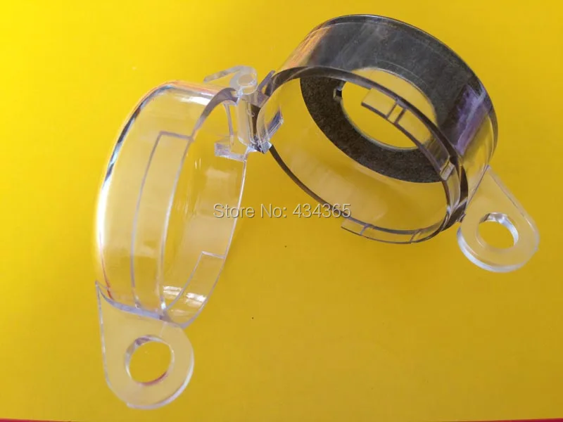 

10pcs 22mm push button switch protective shield guard cover transparent dust cover scatoline plastic safety cover