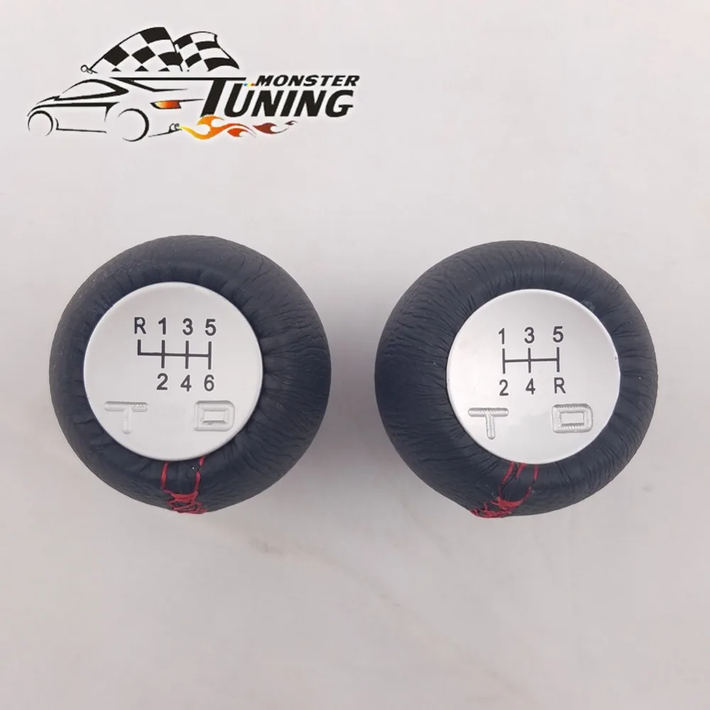Тюнинг Monster 5/6 скоростей рукоятка для рычага переключения передач из натуральной