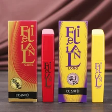 Новинка Rimel Черная тушь для ресниц 3D завивка утолщающие удлинение ресницы, туш для ресниц; макияж водонепроницаемый