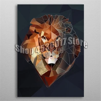 

Abstract Lion Head 5d Diy Diamond Painting Cross Stitch Animals Embroidery Full Diamond Mosaic Gifts Handmade Craft Picture
