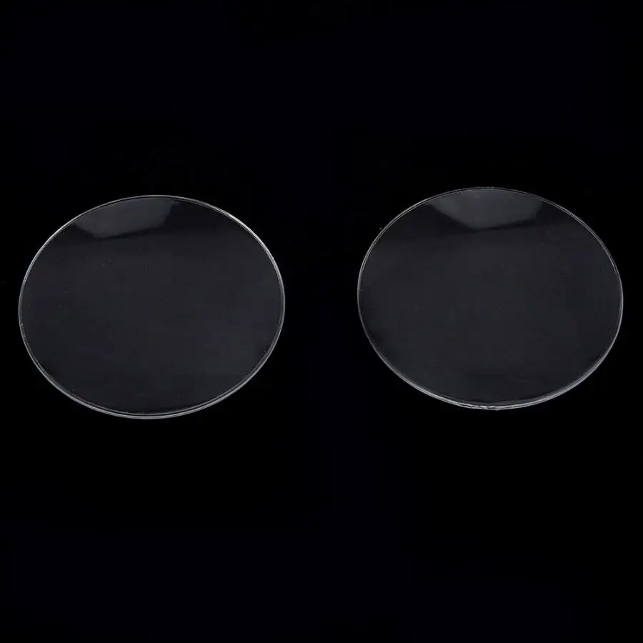 

Blind Spot Mirror Bathroom Mirror 2pcs 60mm Diameter Acrylic Magnifying Glass Lens Reading Magnifier Lens Replacement Mirror