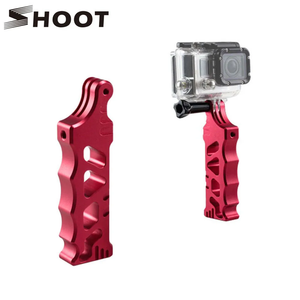 Meilleur TIRER En Alliage D aluminium De Style Tactique Poignée pour Gopro Hero 7 6 5 4 3 + Noir SJ4000 SJ 5000 xiaomi yi Lite 4 k Caméra Accessoire