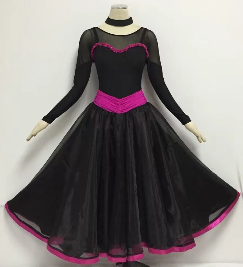 Women font b Dance b font Ballroom Waltz font b Tango b font Dress Simple Style