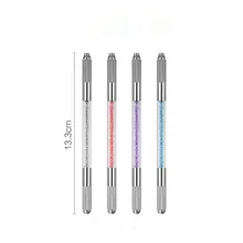 3 шт., Новое поступление, ручная Татуировка бровей, ручка для макияжа, 3 цвета на выбор, профессиональная ручная работа, иглы для макияжа бровей