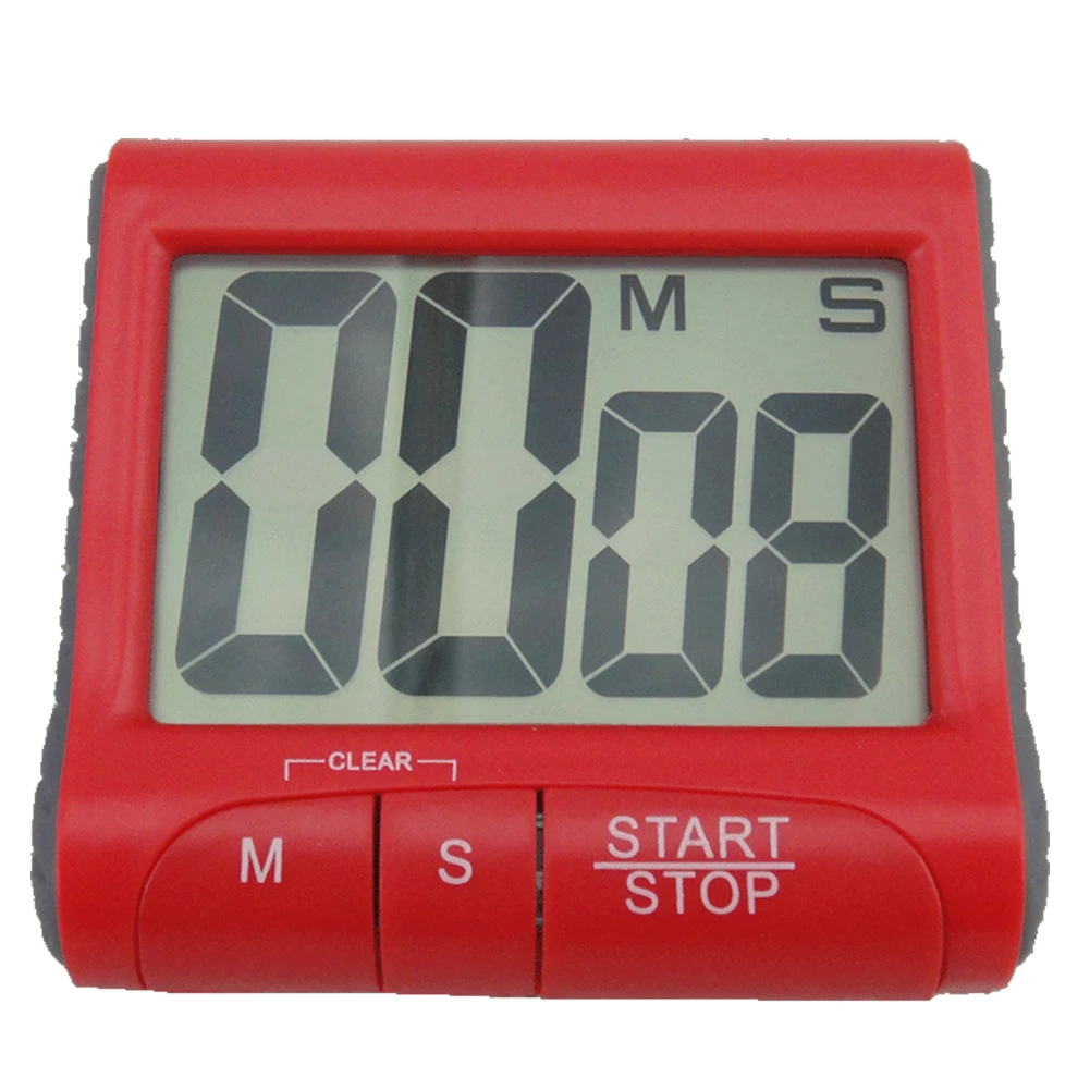 Digital Kitchen Timer Countdown Up Cooking Timer Clock With Back