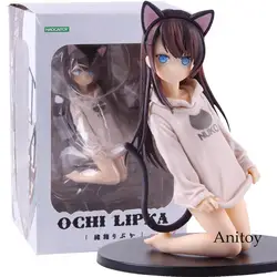 Аниме OCHI LIPKA Ripuka милый кот уха ---- девушка ПВХ фигурку Коллекционная модель игрушки в подарок