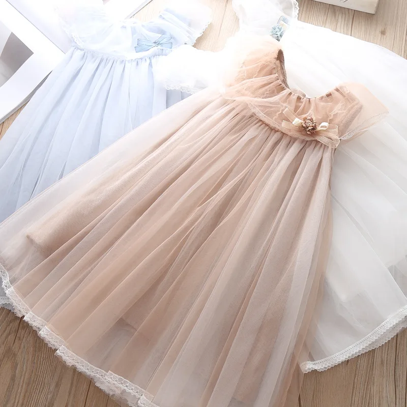 

children little girls party dress thanksgiving kids dresses for girl christmas princess costume belle holiday wedding lace cloth