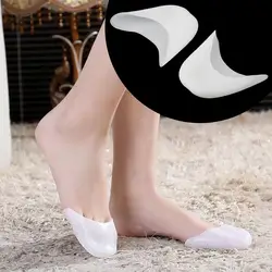 2018 Новинка; Лидер продаж 1/2/3 пара силиконовый разделитель для большого пальца рукавами удобные балетки на высоком каблуке носком рукавом