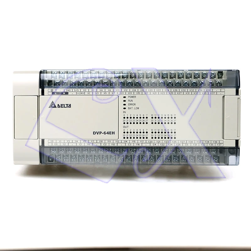 Бесплатная доставка оригинальный Delta PLC контроллер DVP64EH00R3 64 точки хост 32DI 32DO