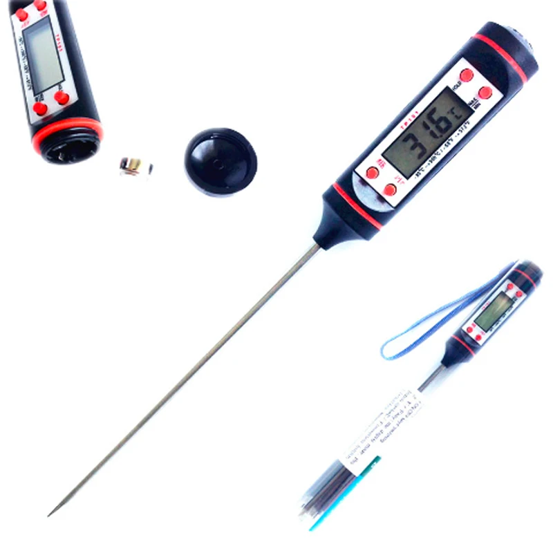 TP101 цифровой термометр bakingThermometer Кухонный Термометр Еда термометр для приготовления пищи Кофе молока воды Термометры