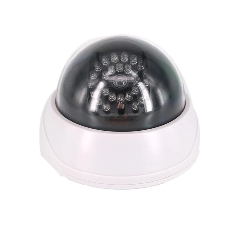 Wireless Home Security Fake Camera Video Surveillance Indoor/Outdoor Dummy CCTV Camera Flashing Red LED Fake Security Camera Wireless Home Security Fake Camera Video Surveillance Indoor/Outdoor Dummy CCTV Camera Flashing Red LED Fake Security Camera