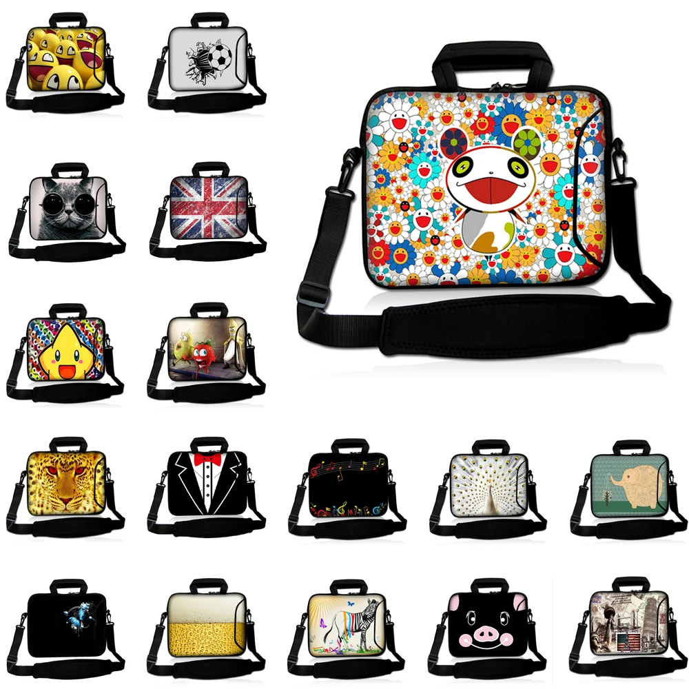 

Laptop 10 12 14 13 13.3 15.6 17.3 16 Inch Notbook Neoprene Bag For Macbook Air Pro 13 15 Computer Shoulder Handbag Briefcase Bag