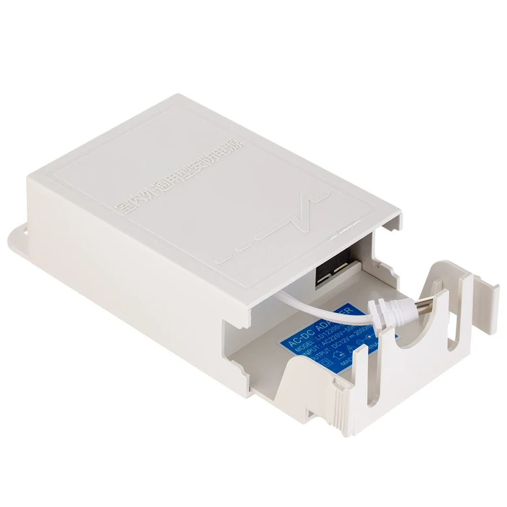 12V 2A Outdoor Waterproof CCTV Security Camera ACDC Power Supply Adapter Specially for Security Engineering Rain Outside Power_4