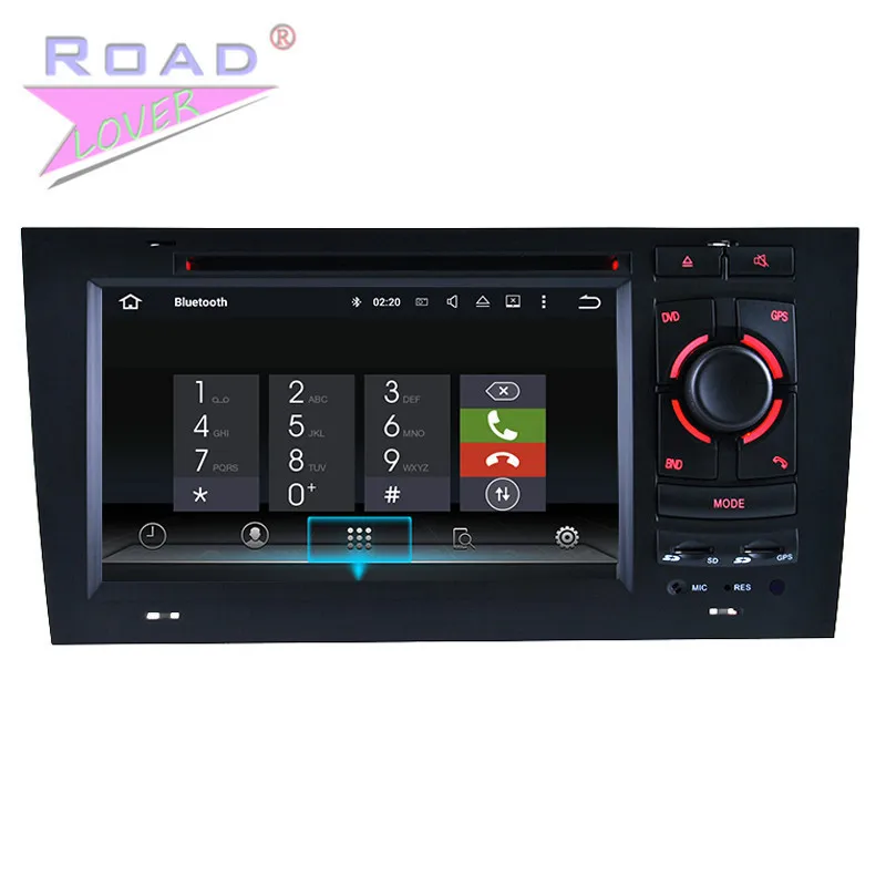 Perfect Roadlover Android 9.0 Car Media Center DVD Player For Audi A6 1997-2004 Stereo GPS Navigation Radio Automagnitol 2 Din Octa Core 4