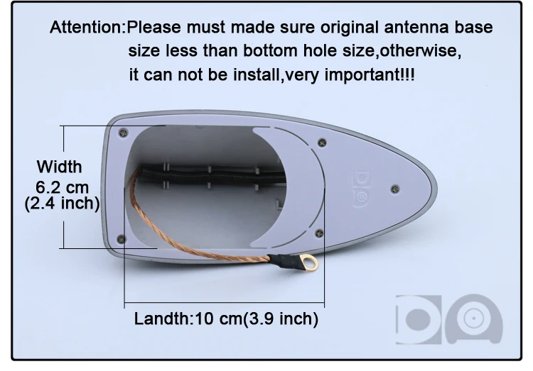 Антенна акульего плавника специальная с пустым радио акульего плавника автомобильная антенна сигнала акулы для Mitsubishi Outlander