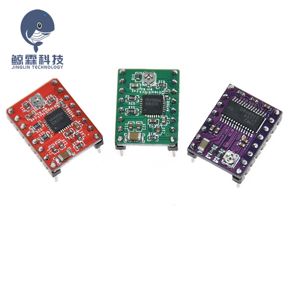 Запчасти для 3D принтера StepStick A4988 DRV8825 драйвер шагового двигателя с теплоотводом