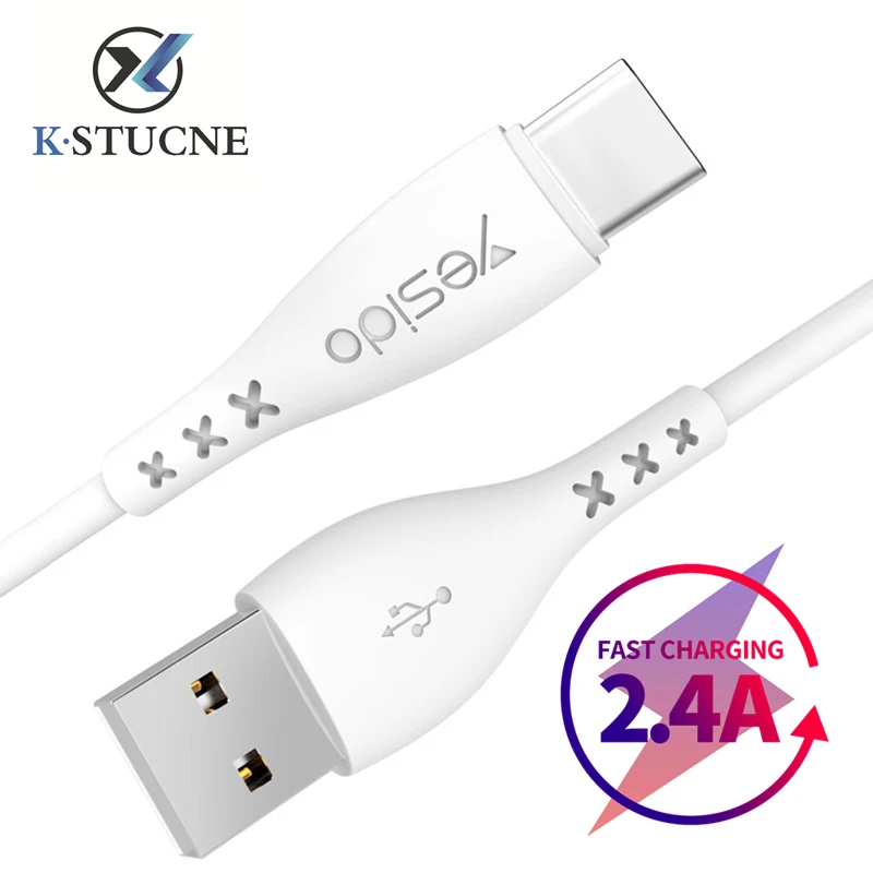 

USB Type C Cable Fast Charging Data Sync USB C Cable For Samsung S10 S9 S8 Xiaomi Mi8 Mi9 Mi5 Huawei P20 P30 Type-C Charger Cord