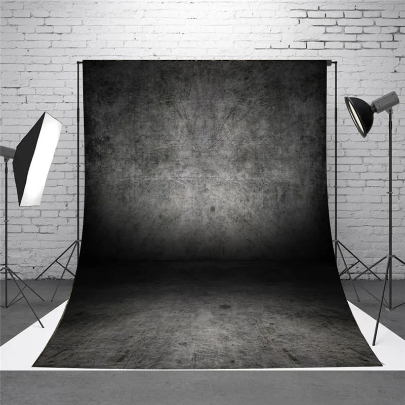 Retro Gray Wall Abstract Vinyl Photography Background Digital Printing