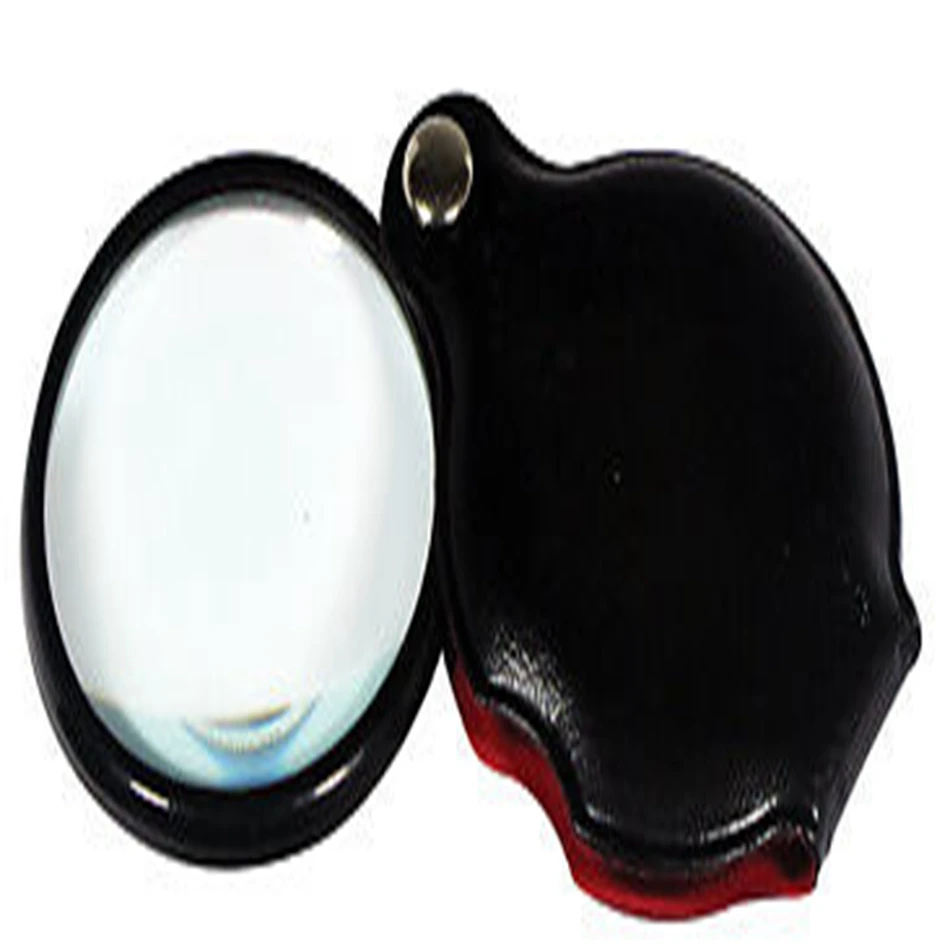 5Pcs 2 Inch High Quality Magnifying Glass 5X Magnification Loupes