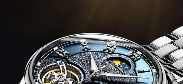 Podwójne Tourbillon Szwajcaria zegarki BINGER Original mężczyźni automatyczny zegarek Self-Wind Fashion Men mechaniczny zegarek na rękę skóra tanie tanio Mechanical Wristwatches 13mm Complete Calendar Moon Phase Water Resistant Skórzane Okrągłe Leatherette 3Bar B-8606B Hardlex Podwójne Tourbillon Szwajcaria zegarki BINGER Original mężczyźni automatyczny zegarek Self-Wind Fashion Men mechaniczny zegarek na rękę skóra tanie tanio Mechanical Wristwatches 13mm Complete Calendar Moon Phase Water Resistant Skórzane Okrągłe Leatherette 3Bar B-8606B Hardlex