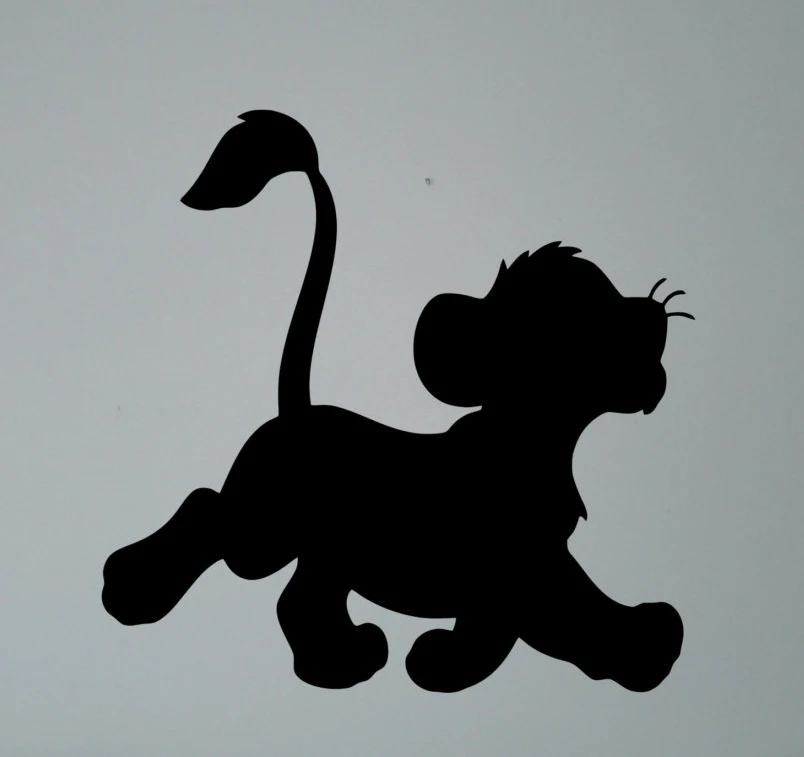 Free Free 164 Silhouette Baby Lion Svg SVG PNG EPS DXF File