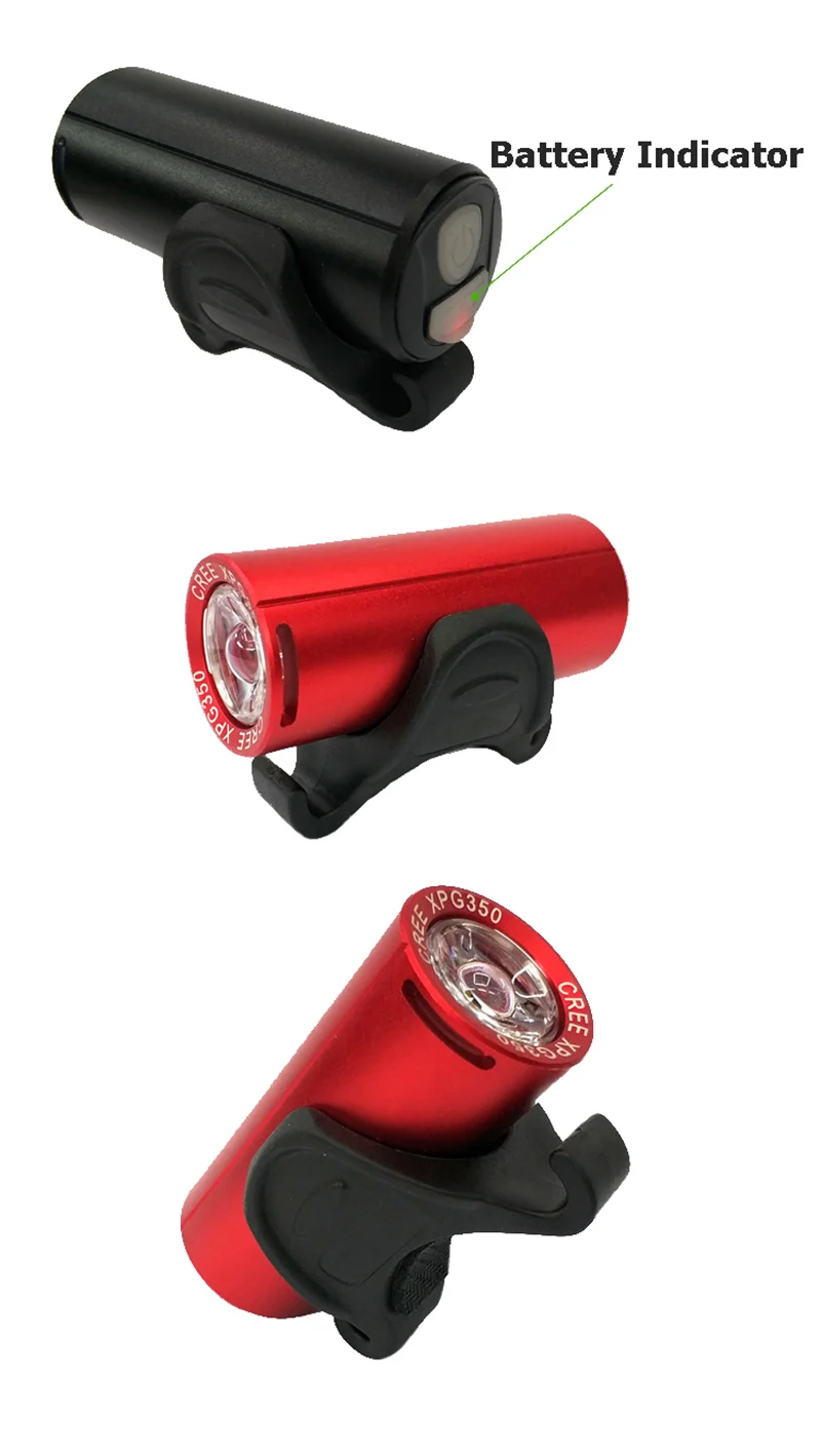 350 Lumens Waterproof Bicycle Light USB Charging Front Handlebar Lamp LED MTB Road Cycling Safety Bike Rear Taillight LT0107 (13)