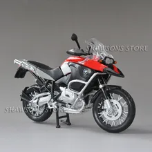 Литая модель мотоцикла игрушки Maisto 1:12 R 1200 GS спортивный велосипед миниатюрная копия черный