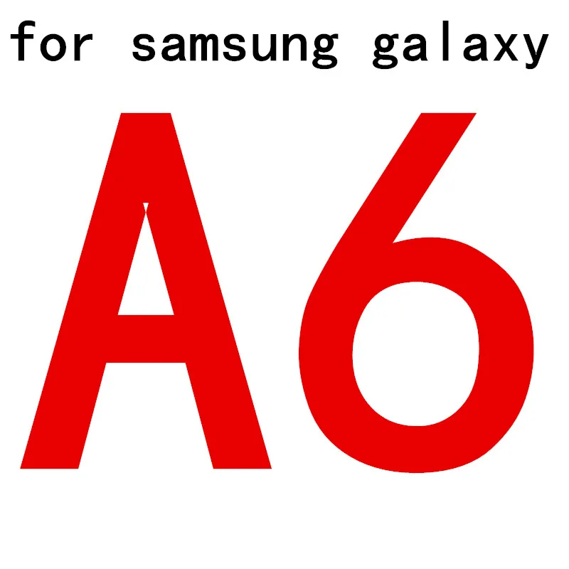 Для samsung Galaxy A30 A40 A50 A60 A70 M10 M20 A6 A8 J4 J6 A3 A5 A7 закаленное Стекло J1 J2 J3 J5 J7 Экран протектор - Цвет: for sam A6 2018