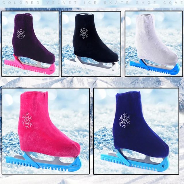 Buy 2 Colors Child Adult Velvet Ice Skate Figure