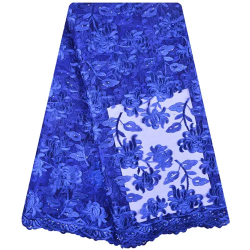 Серые нигерийские французские кружевные ткани для свадебного платья новейшее французское Тюлевое кружево с камнями для вечерние шитья 1306B - Цвет: As Picture
