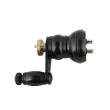 Роторная тату машина Профессиональный алюминиевый сплав прибор для нанесения татуировок для шейдера и лайнера черного цвета RTM-M17-1A