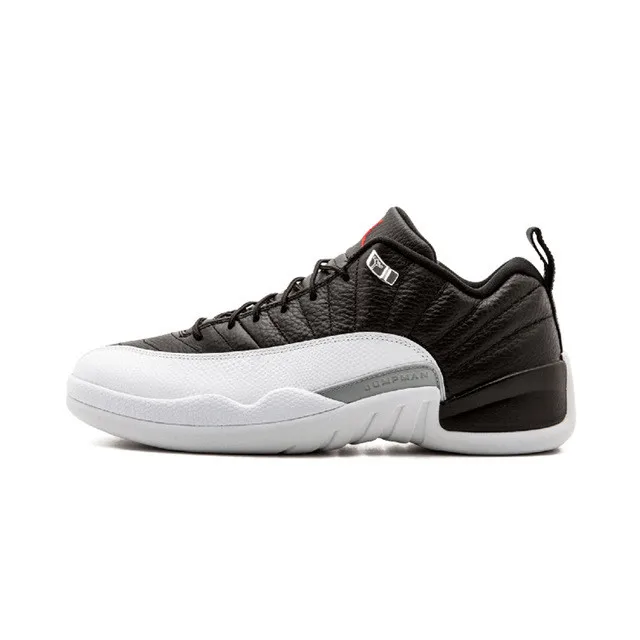 

Original New Jordan 12 Retro Low "Playoff" Mens white Basketball Shoes Sneakers Breathable Sport Outdoor 41-47