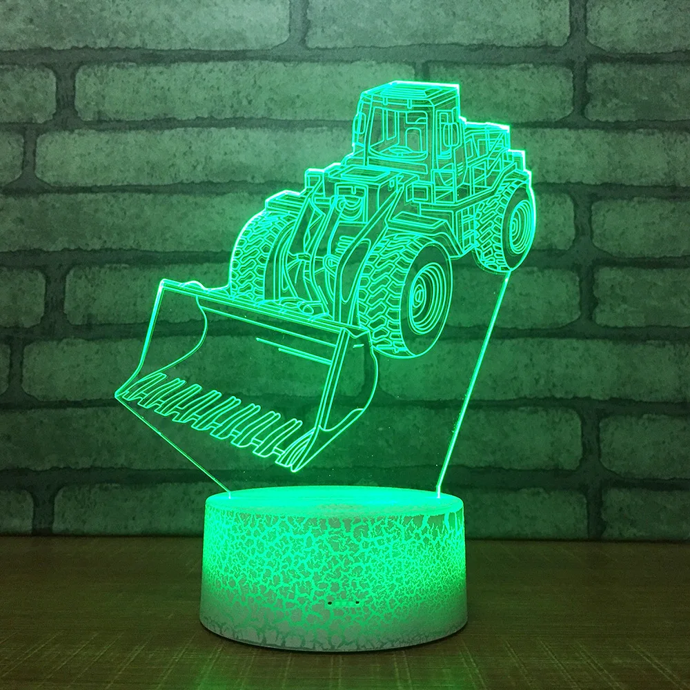 

Colorful Remote Touch Control Table Lamps For Living Room Discoloration Creative Desk Lamp Bedroom Acrylic Night Light