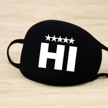 1 шт. крутая наружная противопылевая хлопковая маска для рта и лица черная теплая Модная велосипедная маска прочная намордник маска для здоровья