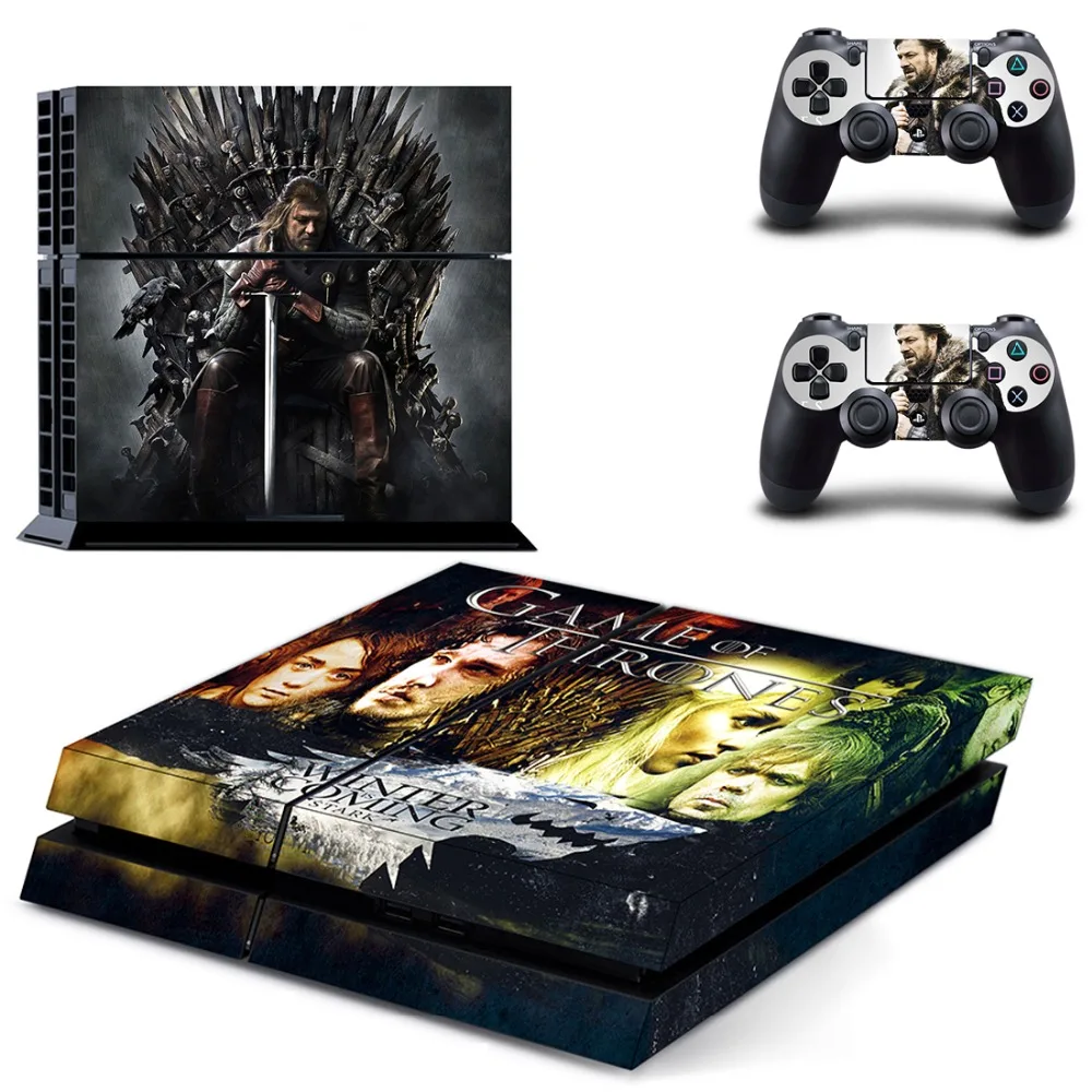 Пленка Игра престолов PS4 стикер кожи виниловая наклейка для Sony Playstation 4 консоли и 2