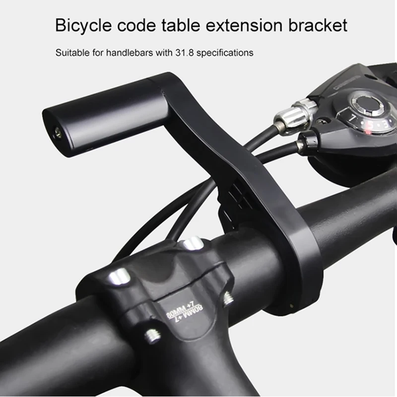 

Shark Tiger For 43.55cm Bicycle Extension Bracket Multifunctional Bicycle Led Light Extension Brackets Code Table Bracket