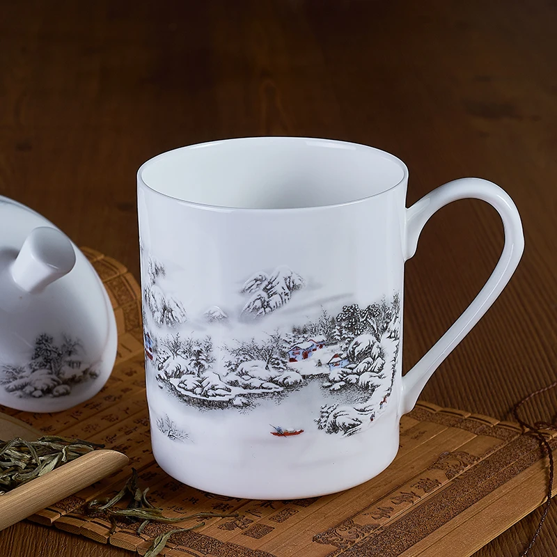 Кофейные кружки в стиле tazas креативные кофейные с китайским рисунком чашка для