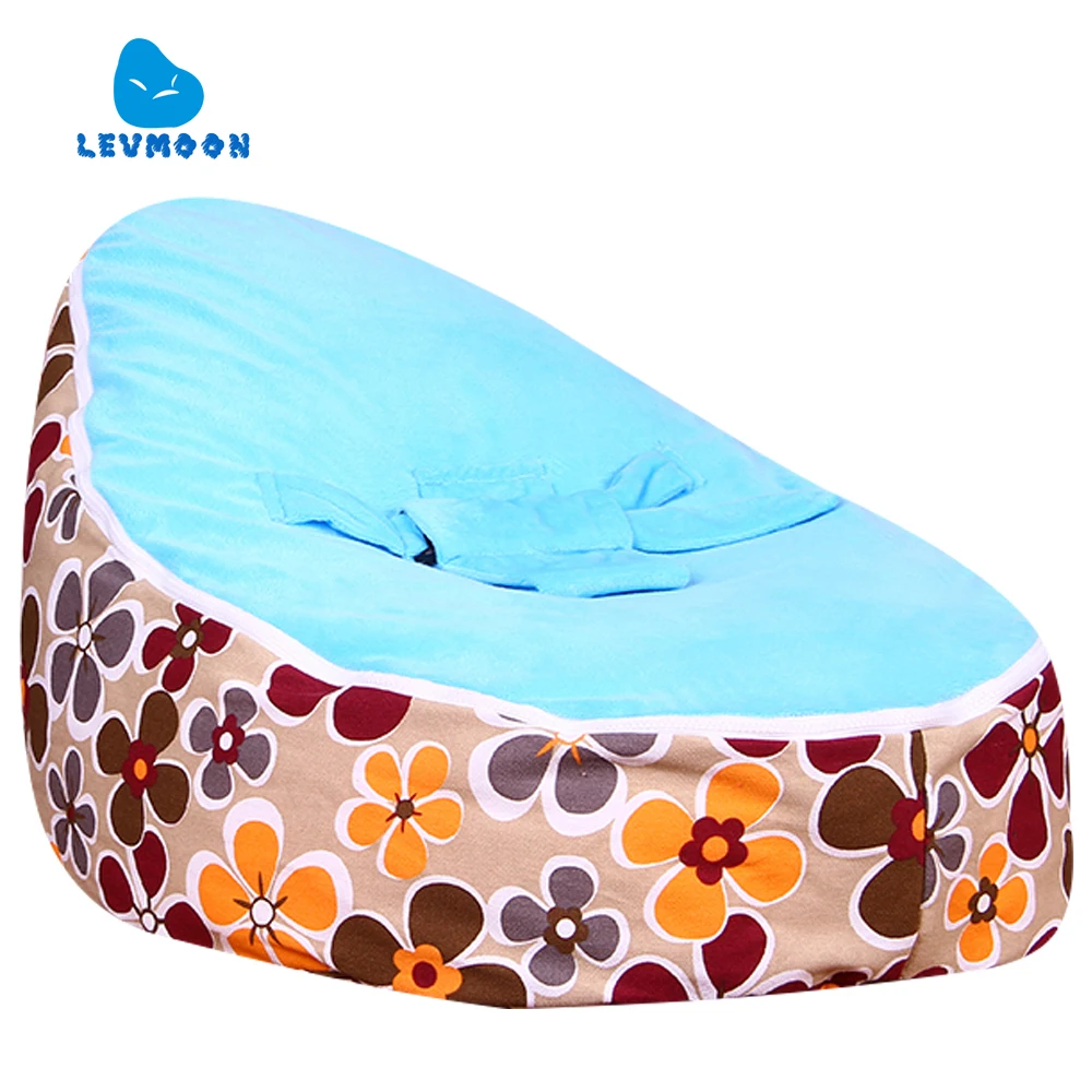 Levmoon Medium Yellow Plum Flower Bean Bag Chair Kids Bed For Sleeping Portable Folding Child Seat Sofa Zac Without The Filler Levmoon Medium Yellow Plum Flower Bean Bag Chair Kids Bed For Sleeping Portable Folding Child Seat Sofa Zac Without The Filler