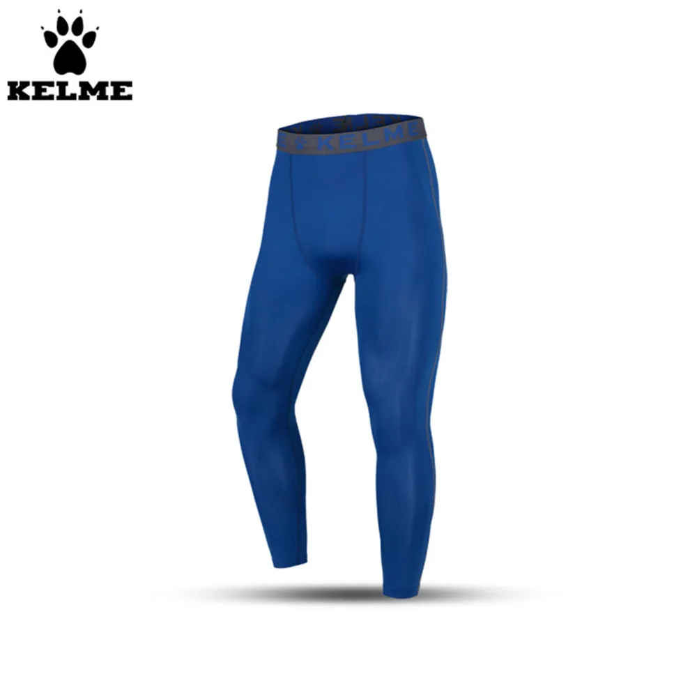 

Kelme K15Z710 Men Sports Tight Pants Quickly-dry Breathable K15Z710 Dark Blue