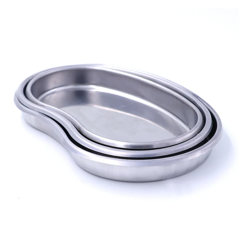 all size stainless steel Medical Dental Instruments Bending Tray Disinfection Plate For eyebrow lip Tattoo Sterilization suplies-2