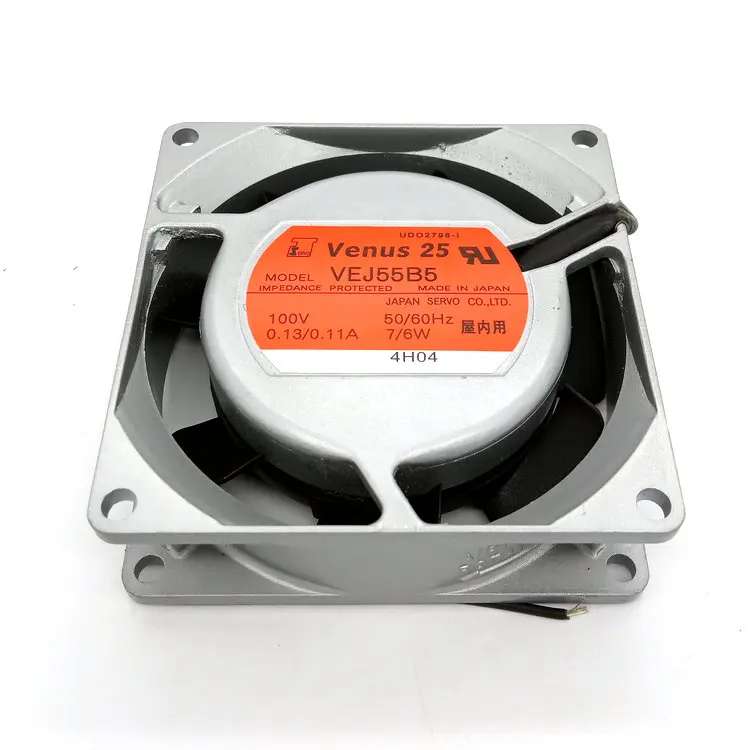 Ventilador de Refrigeração Ve55b5 Ve55b5-921 Ve115b5 Ve60b5 Ve48f5 8cm 8025 100v 80x80x25 mm 8cm Original - Imagem 5