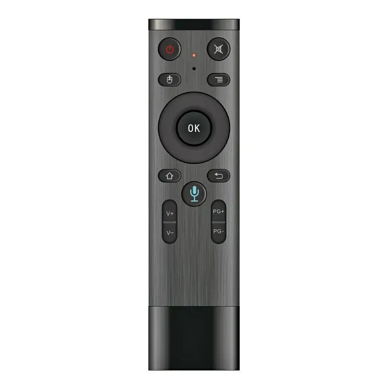 

Fly Air Mouse Remote Control For Gyro Sensing Game 2.4GHz Wireless Microphone with Voice Control For Smart TV Android Box PC